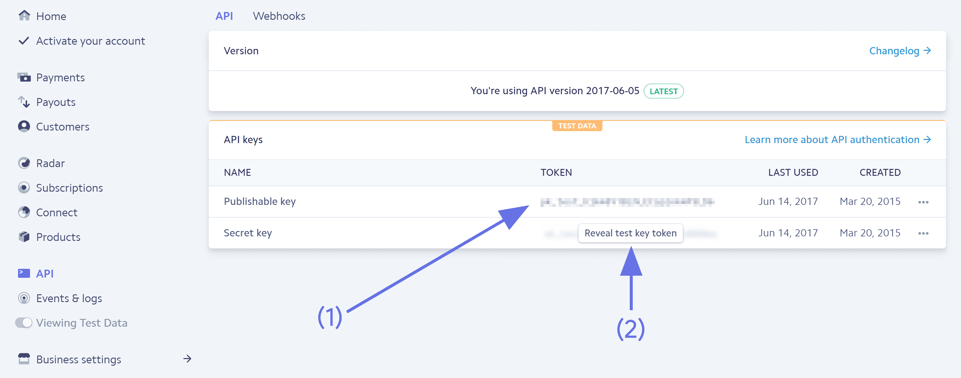 Obtain your API keys