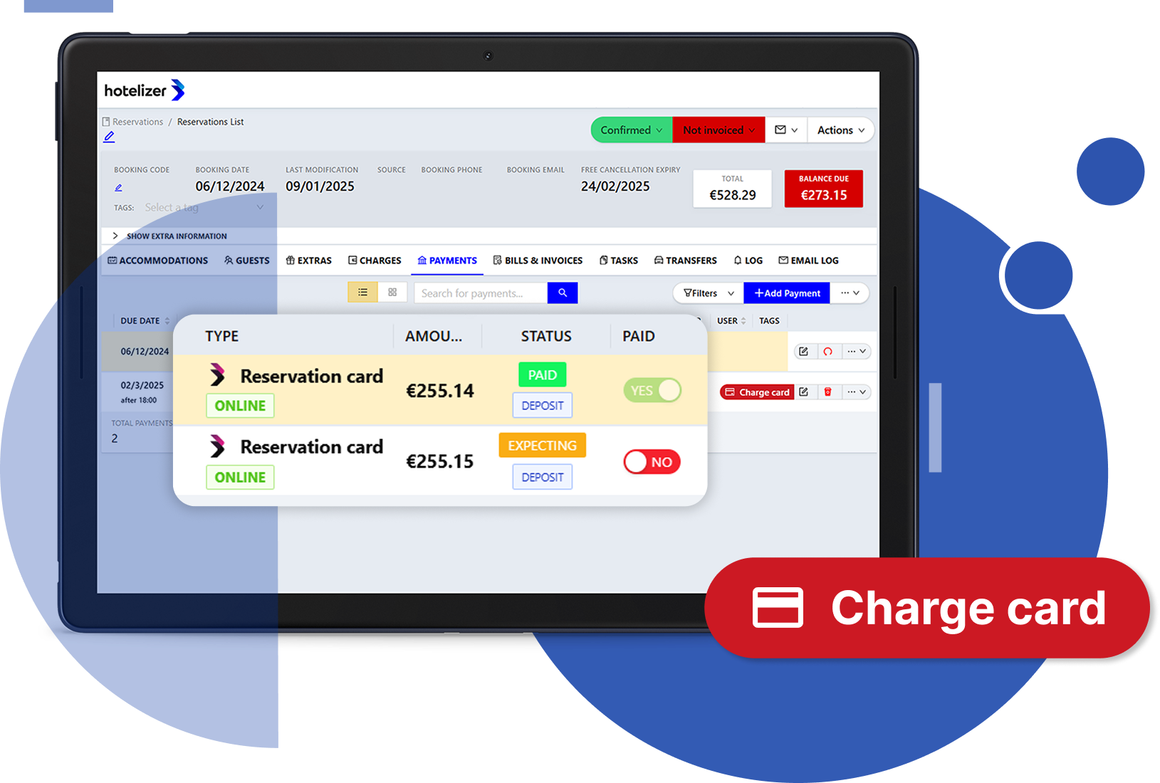 Charge card