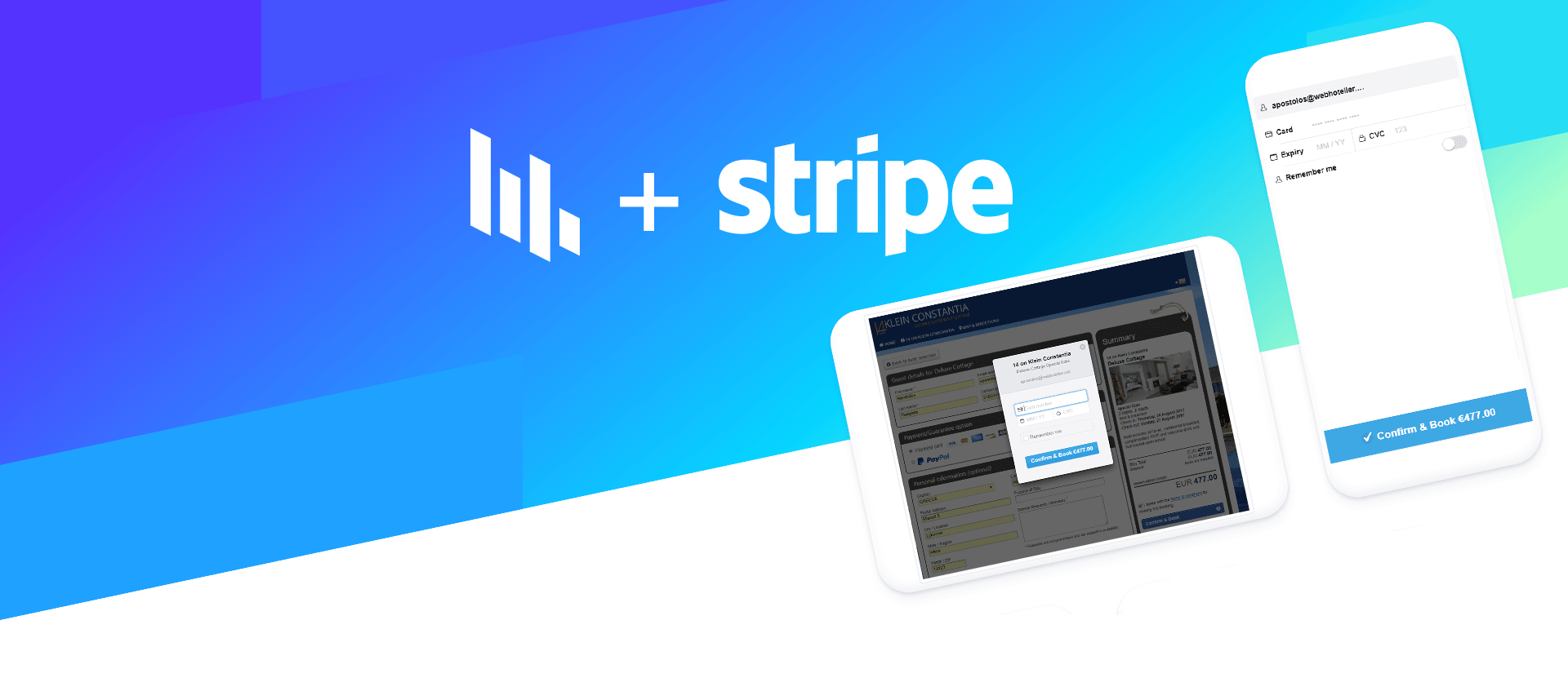 WebHotelier adds Stripe Payments support
