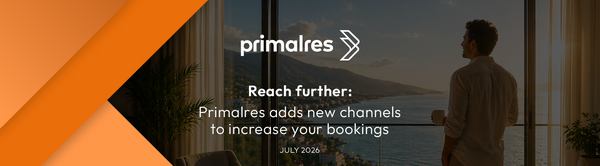 Reach further: Primalres adds new channels to increase your bookings